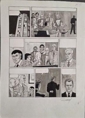 Renaud - 1 Original page - Les Crabes - 2018 | Catawiki