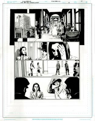 The Bat-Man: Second Knight #2 p.17 - Lois & Clark Bicker in Classic Form! | Comic Book Art Gallery