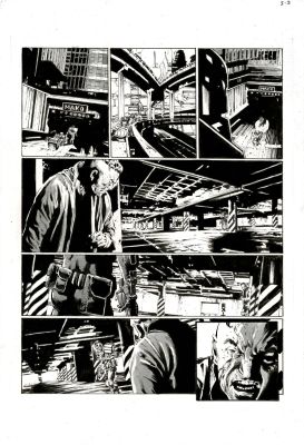 2000AD #2468 p.05 - Face to Face at Last! | Comic Book Art Gallery