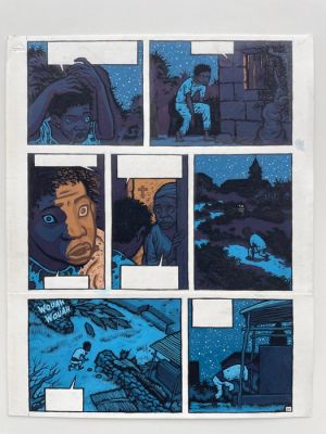 Stassen, Jean-Philippe - 1 Original colour page - Déogratias - 2000 | Catawiki