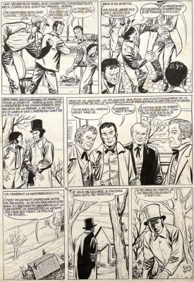 Forton, Gérald - 1 Original page - Vidocq - 1955 | Catawiki