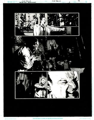 The Bat-Man: Second Knight #3 p.42 - A Scary Spook Pays Maxie a Visit! | Comic Book Art Gallery