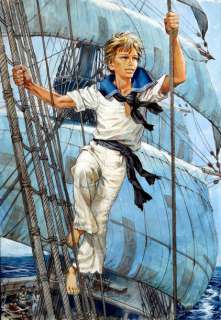 Joubert, Pierre (1910-2002) - JOUBERT, Pierre LA MARINE. TOME 2. Gouache et aquarelle pour une illus