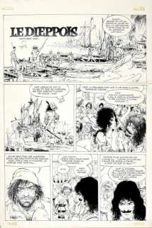 Vance, William (1935-2018) | VANCE, William LE DIEPPOIS. Encre de Chine pour un récit complet en ci | Coutau Bégarie