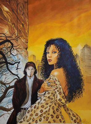 Grenson, Olivier - 1 Original page - Niklos Koda - Couverture du magazine Zoo n°50 | Catawiki