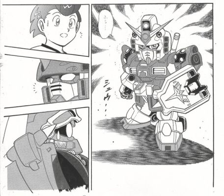 Hosoi, Yūji - 1 Original page - SD Gundam - Super Deformed | Superior Defender - 2004 | Catawiki