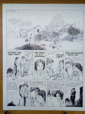 Makyo, Pierre - 1 Original page - Grimion gant de cuir T4, planche 08 - 1992 | Catawiki