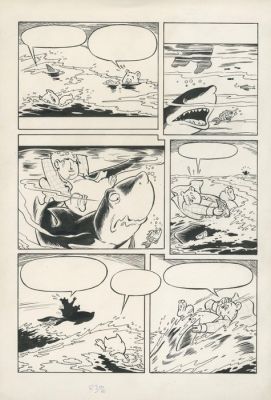 Marten Toonder Studio’s - Tom Poes & Heer Bommel - uit Tom Poes en de tere Heer - 1 page originale - 1977 | Catawiki