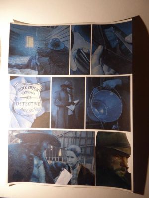 Le Hénanff, Fabrice - 1 Original colour page - Ghost Ship - 2023 | Catawiki