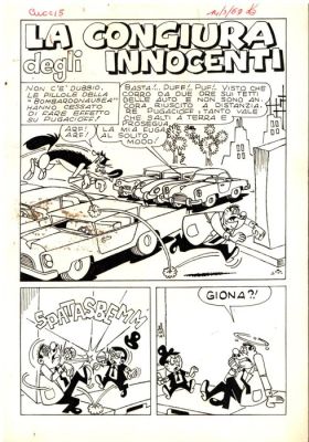 Ortolani, Attilio - 20 Original page - Cucciolo #15 - "La congiura degli innocenti" - Complete Original Story - 1971 | Catawiki