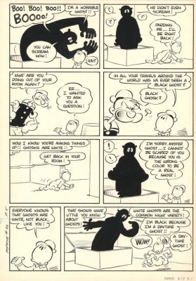 Bud Sagendorf | Planche originale n°54 - Popeye | Daniel Maghen