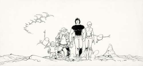 Moebius Jean Giraud Dit  (Né En 1938) | LES MAITRES DU TEMPS | Artcurial