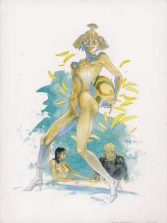 Hermann Hermann Huppen Dit (Néâ Enâ 1938) | QUI EST RENARD BLEU ? | Artcurial