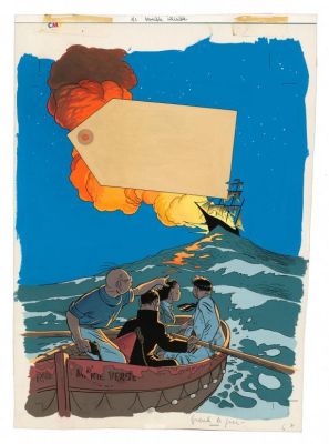 Frank Le Gall | Mise en couleur originale - Théodore Poussin | Daniel Maghen