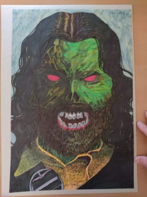 Foderà, Marco - 1 Original colour drawing - The Fog - 2023 | Catawiki