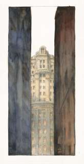 Nicolas de Crecy (Né En 1966) Chefs-D’oeuvre de Granit Rose - 1 | Vues des sept merveilles du coeur de ville, culminant Ã  600 mètres de hauteur | Artcurial