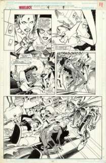 Leonardi, Rick - WARLOCK AND THE INFINITY WATCH (1992-95) #4 Interior Page