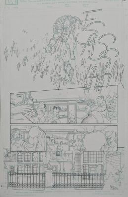 Alberti ,Mario - 1 Original page - Spider-Man / X-Men # 4 p.19 | Catawiki
