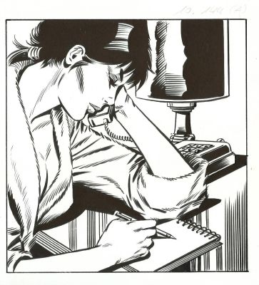 Enric Badia Romero | Modesty Blaise – Romero – Daily strip nº 10144 (A): Zombie | Origin Of Comics