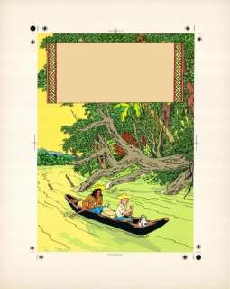 Tintin. Impression couleur Oreille cassée | BDEnchères