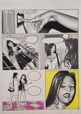 Casotto, Giovanna - 1 Original page - Din- Doon - pg. 5 | Catawiki