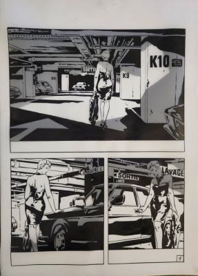Alex Varenne - 1 Original page - Erma Jaguar - 1992