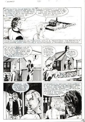Dotti, Maurizio - 1 Original page - Dampyr #34 - "La caverna dei Troll" - 2003 | Catawiki