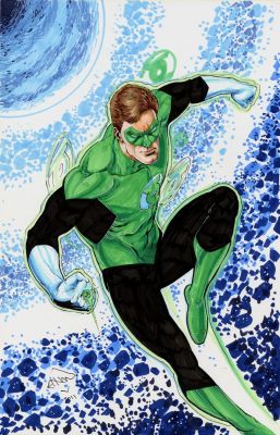 Van Sciver, Ethan - Green Lantern Illustration | Comic Book Art Gallery