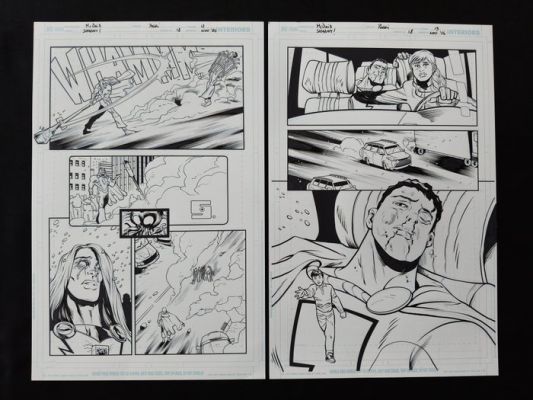 MacDaid & Poggi - 2 Original page - Shazam! - 2024