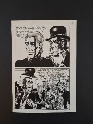 Magnus & Bunker - 1 Original page - Alan Ford: Il Numero Uno | Catawiki