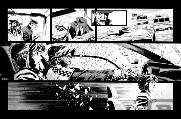 Sean Murphy | The Last Driver, Volume 2, Page 05 - Original Artwork by Sean Murphy | Pulp’s Art