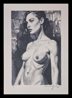 Wonder Woman - watercolor edition by Emma Wildfang - Large size | Catawiki
