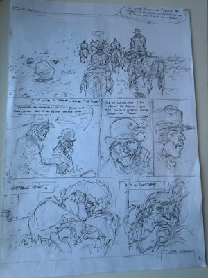 Hermann (Huppen, Hermann) - 1 Original preliminary page - Duke | Catawiki