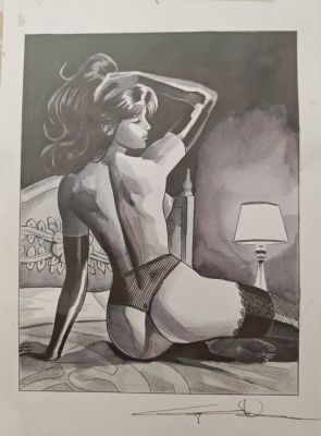 Candita, Giuseppe - 1 Original drawing - Modesty Blaise | Catawiki