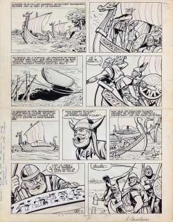 Sirius | Les Timour, planche n°7 à l’encre de Chine et… | Millon