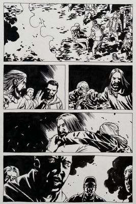Adlard, Charlie - 1 Original page - The Walking Dead - #96 - 2012 | Catawiki