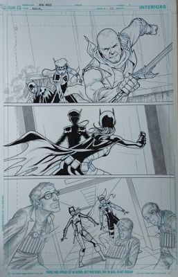 Pere Pérez (Pencil) Original page - Batgirl - #22, Page 11 | Catawiki