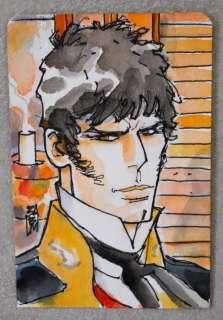 Babini, Stefano | original watercolour "Corto Maltese" | Catawiki