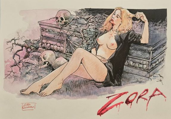 Luca Raimondo - 1 Original drawing - Luca Raimondo - Zora la vampira - 2026 | Catawiki