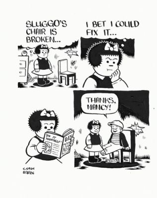 Caroline Cash | Nancy - 8.8.26 | Athenaeum Comic Art