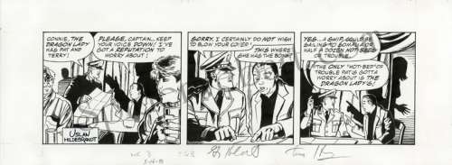 Brothers Hildebrandt | Terry and the Pirates Week 8 - Tuesday | Spiderweb Art Gallery