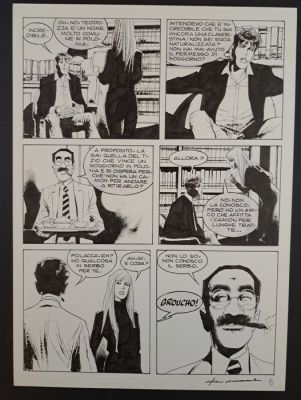 Roi, Corrado - 1 Original page - Dylan Dog: Teodozja | Catawiki