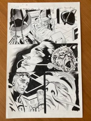 Nolan & Remington - 1 Original page - Heroic Age: One Month to Live #4 - Page 4 - 2010 | Catawiki