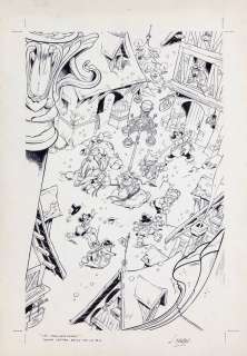 Mazel | Les Mousquetaires, illustration à l’encre de… | Millon