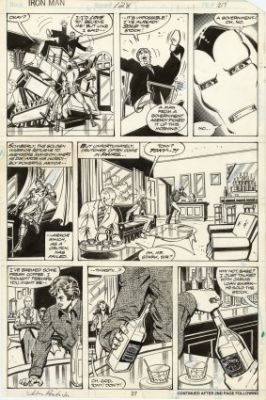 Layton, Bob - IRON MAN (1968-96) #128 Interior Page | ComicConnect