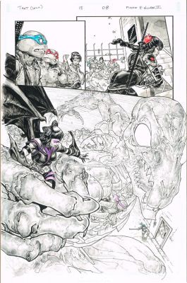 Freddie E. Williams II | TMNT (2024) (Issue 18, Pg 08) 11 x 17 | Freddie E. Williams II