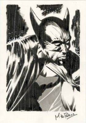 Perkins, Mike - THE BAT-MAN Illustration | ComicConnect