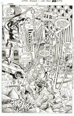 Jurgens, Dan - SUPERMAN #75: THE DEATH OF SUPERMAN PAGE 2 Splash Page | ComicConnect