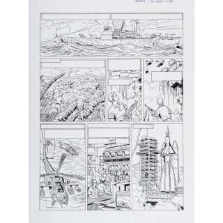 Gilles Chaillet (1946-2011) | Lefranc, La cible - Tome 11 | Tajan