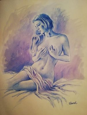 Edmond Fernández | Original drawind – Desire – Edmond | Origin Of Comics
